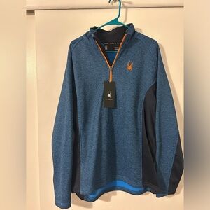Spyder Men’s outbound 1/2 zip Sweater
